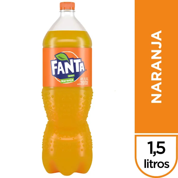 Refresco Fanta naranja 1,5 l