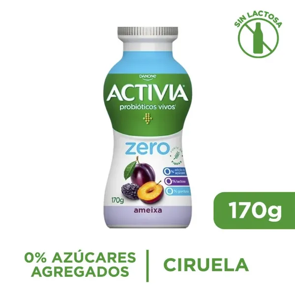 Yogur Activia Zero Ciruela 170 g