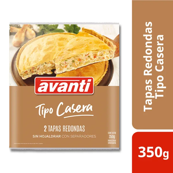 Tapa redonda Avanti casera 350 g
