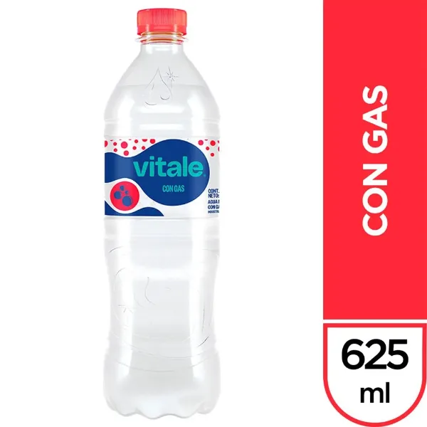 Agua Vitale con Gas 625 cc