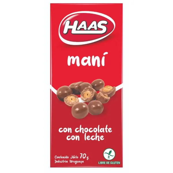 Mani Haas Chocolate con Leche 70 g