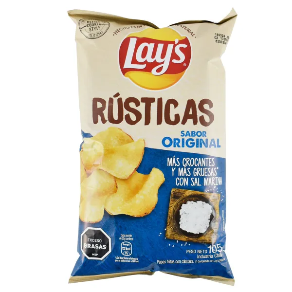 Papas fritas LAY´S Rústicas 105 g