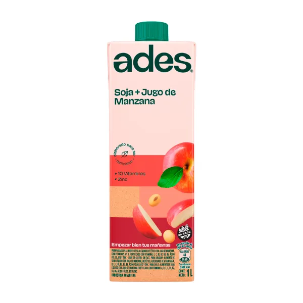 Jugo Ades Manzana 1 l
