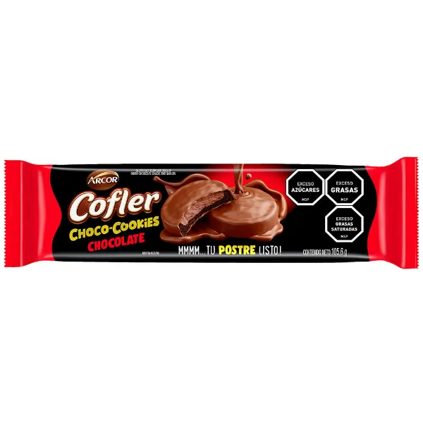 Galletitas Bañadas Cofler Chocolate 105,6 g