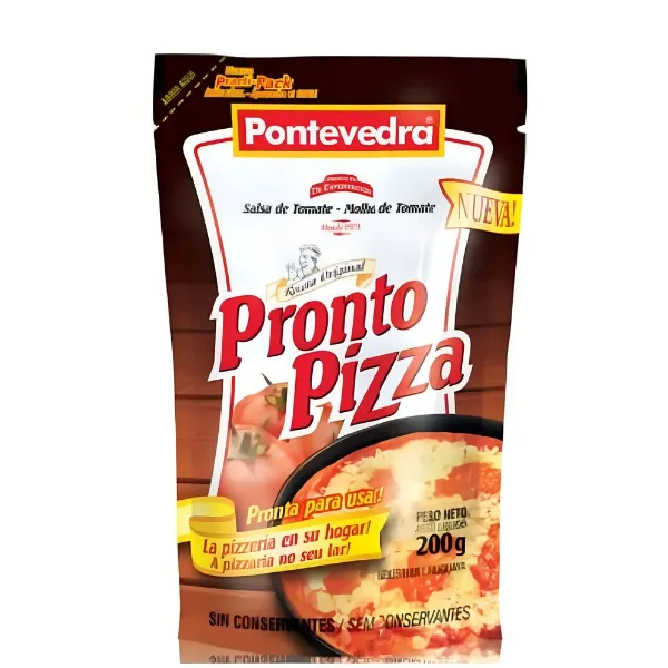 Salsa de Tomate Pontevedra Pronto Pizza Doypack 340 g