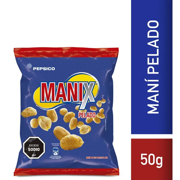 Maní pelado Manix 50 g