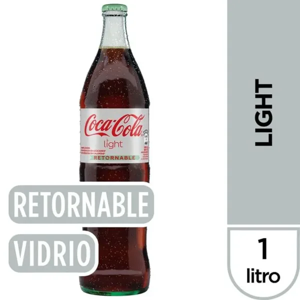 Refresco Coca Cola Light Retornable 1 l