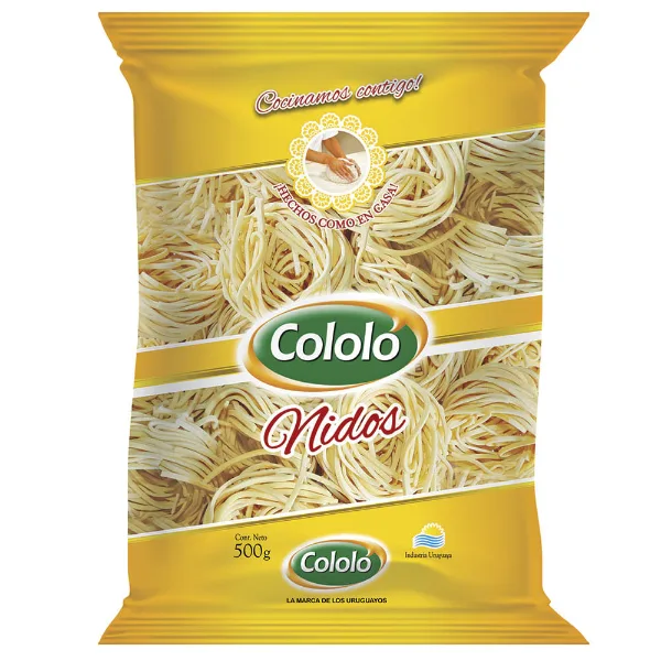 Fideos Nidos Cololó Tipo Casero 500 g