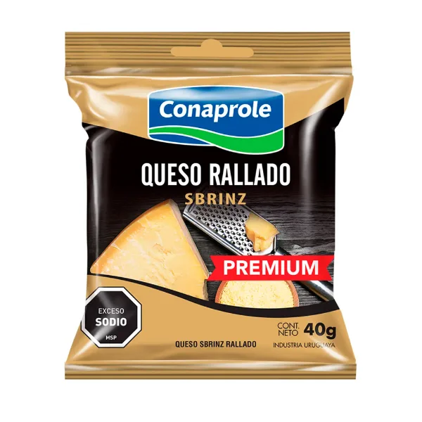 Queso rallado Conaprole 40 g