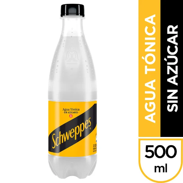 Refresco Schweppes tónica sin azucar 500 ml