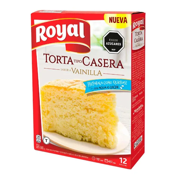 Bizcochuelo Royal Vainilla 500 g