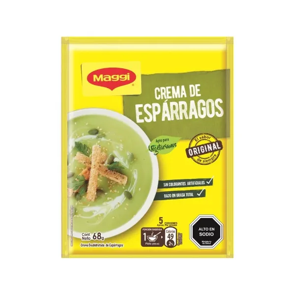 Sopas Maggi Crema de Esparragos 76 g
