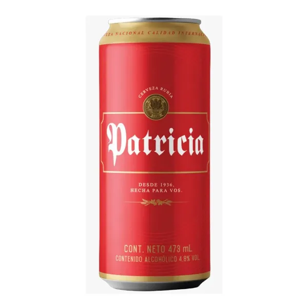 Cerveza Patricia Lata 473 cc