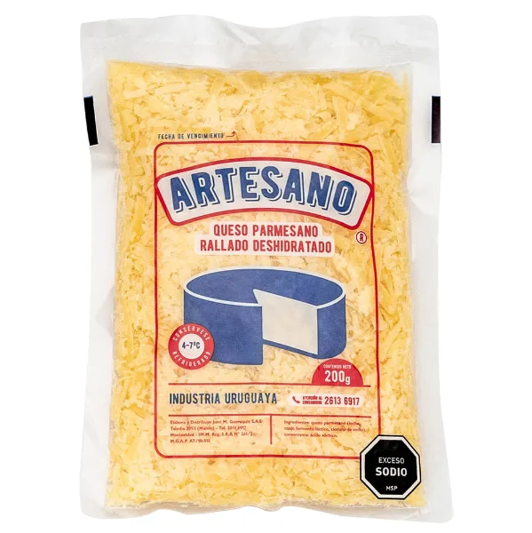Queso rallado Artesano hebras 200 g