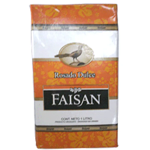 Vino Faisan Rosado Dulce Tetra Brik 1 l