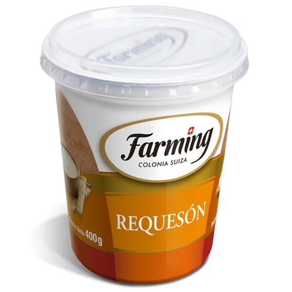 Queso untable Requesón Farming 400 g