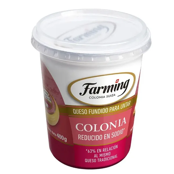 Queso Farming Untable Colonia Reducido en Sodio 400 g
