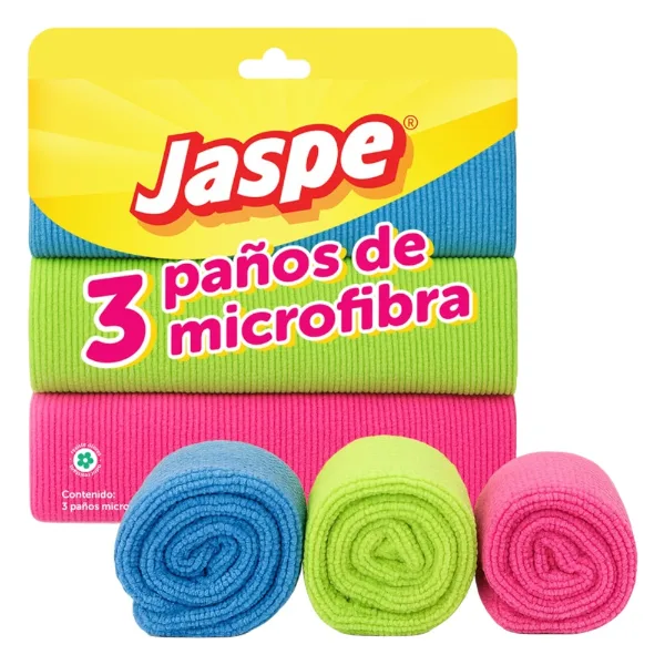 Paño microfibra Jaspe 3 un.