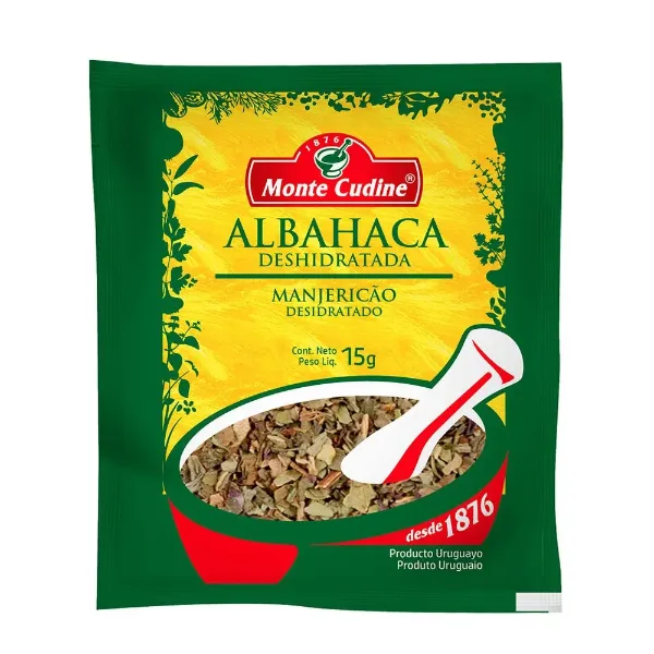 Albahaca Monte Cudine Deshidratada 15 g