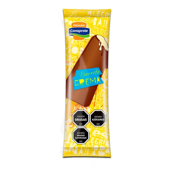 Helado barrita crema Conaprole 60 cc