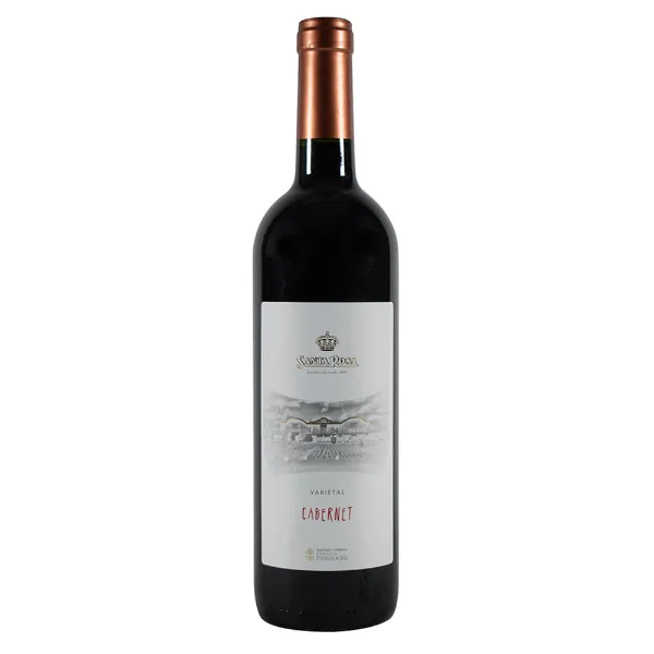 Vino tinto cab sauvignon Santa Rosa joven bt 75 l