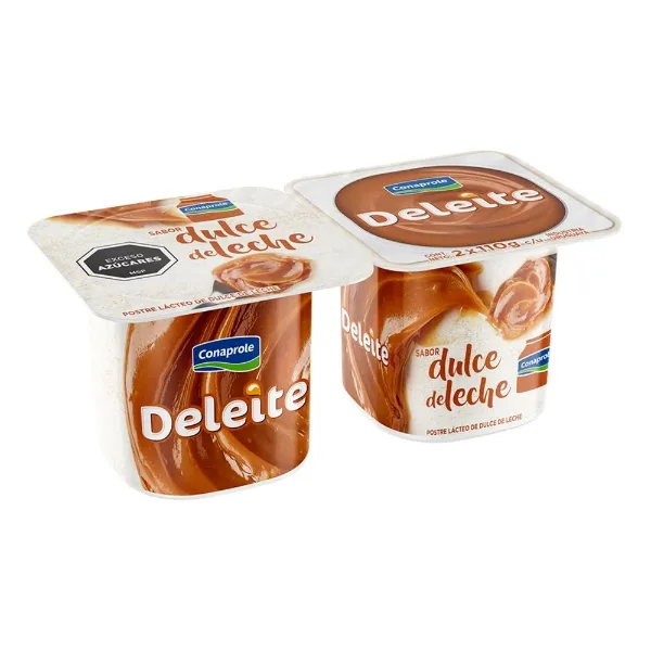 Postre Conaprole Deleite Dulce de Leche . 2un 110 g