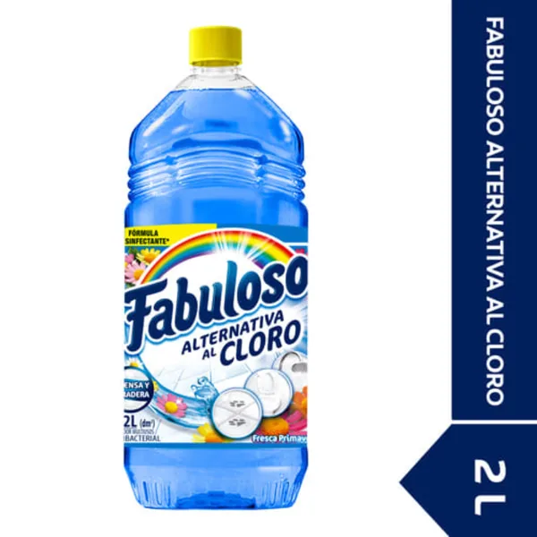 Limpiador fabuloso alternativa al cloro 2 l