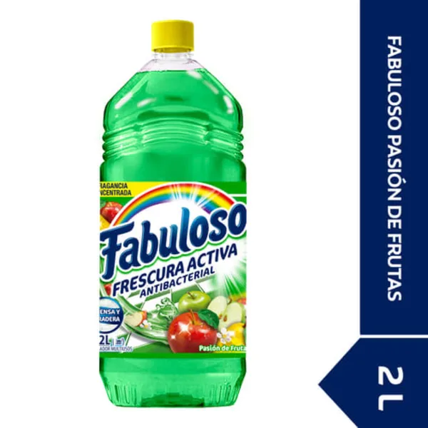 Limpiador Fabuloso antibacterial pasión de frutas 2 l