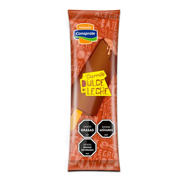 Helado barrita dulce de leche Conaprole 60 cc