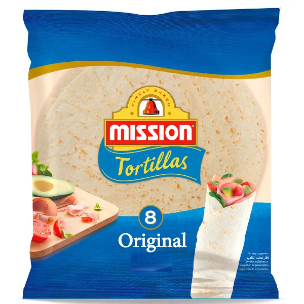 Tortilla Mission trigo 20cm 320 g