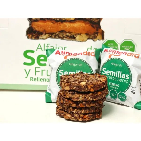 Alfajor Alimendra Vegano sin Gluten 70 g