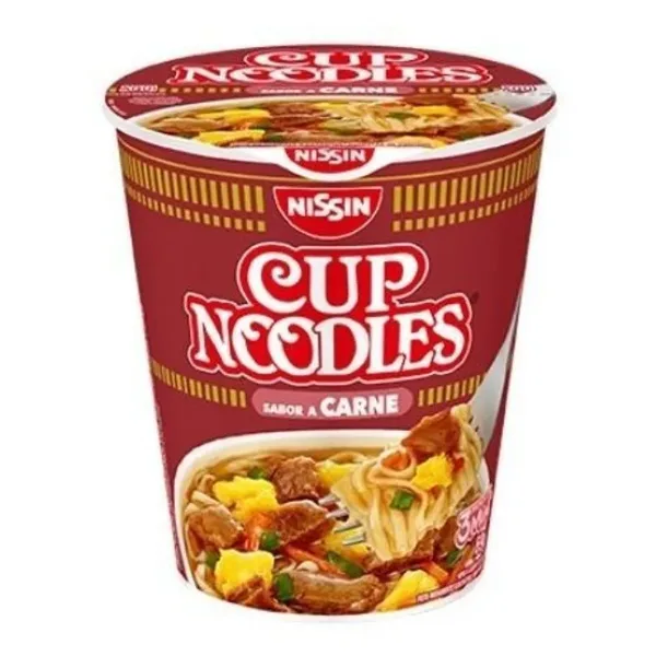 Pasta Nissin Instantanea Cup Noodles Carne 69 g