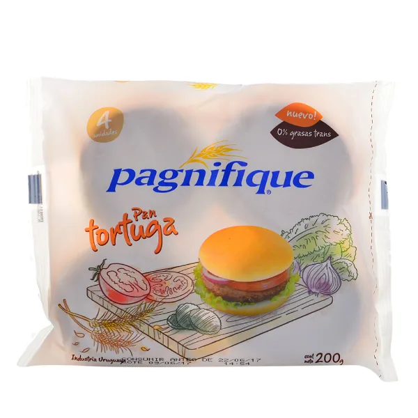 Pan tortuga Pagnifique 200 g 4 un.