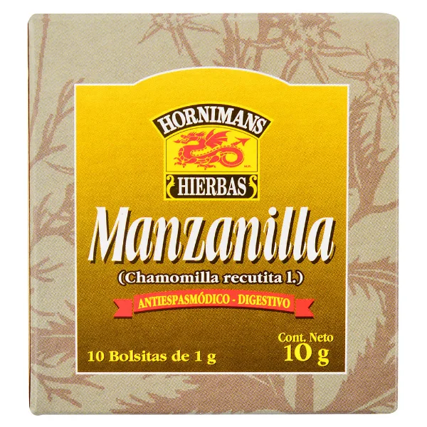 Té Hornimans manzanilla 10 un.