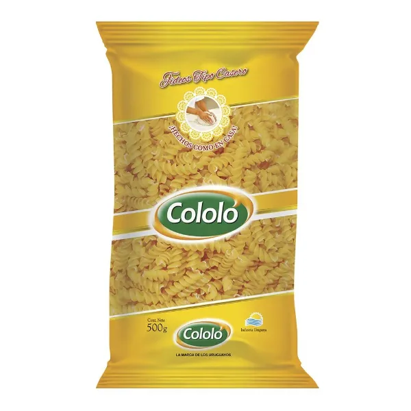 Fideos Cololo Tirabuzon 500 g