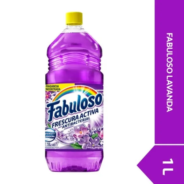 Limpiador Fabuloso antibacterial lavanda 1 l