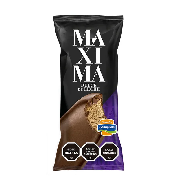 Helado Máxima dulce de leche Conaprole