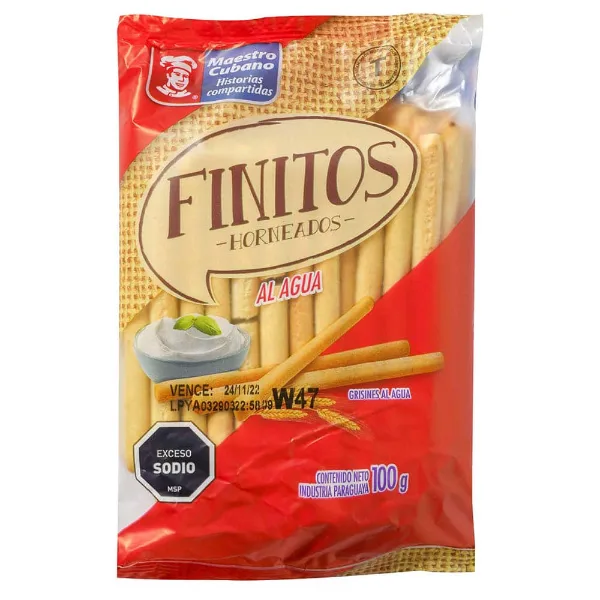 Grissines Finitos Maestro Cubano Al Agua