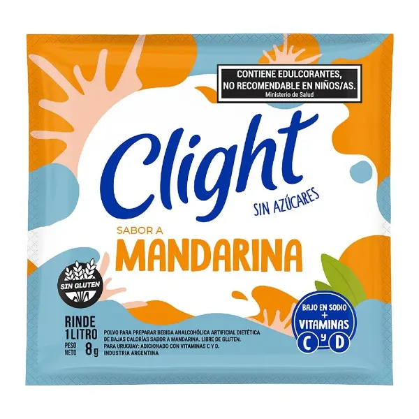 Jugo Clight en Polvo Mandarina 9 g