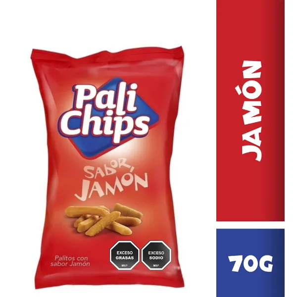 Pali Chips jamón 70 g