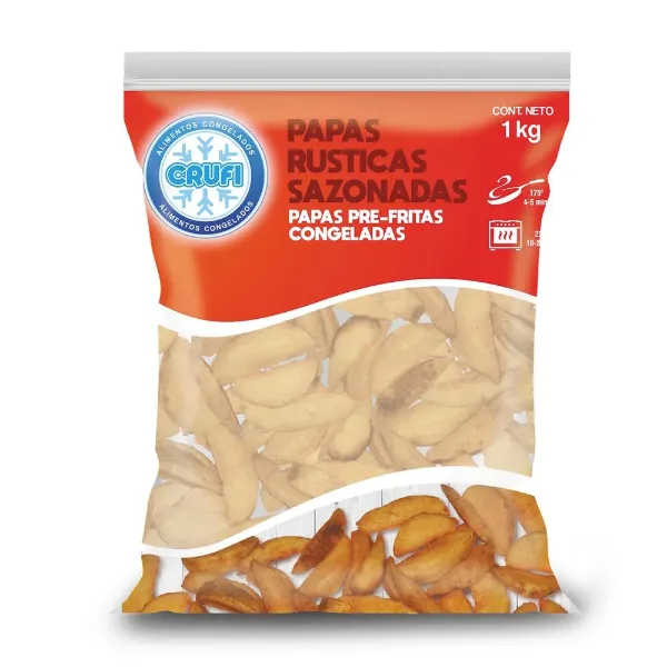 Papas Crufi Rusticas Sazonadas 1 kg