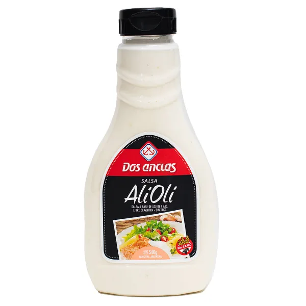 Salsa alioli Dos Anclas 360 g