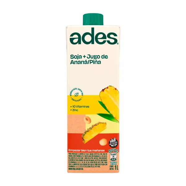 Jugo Ades Ananá 1 l