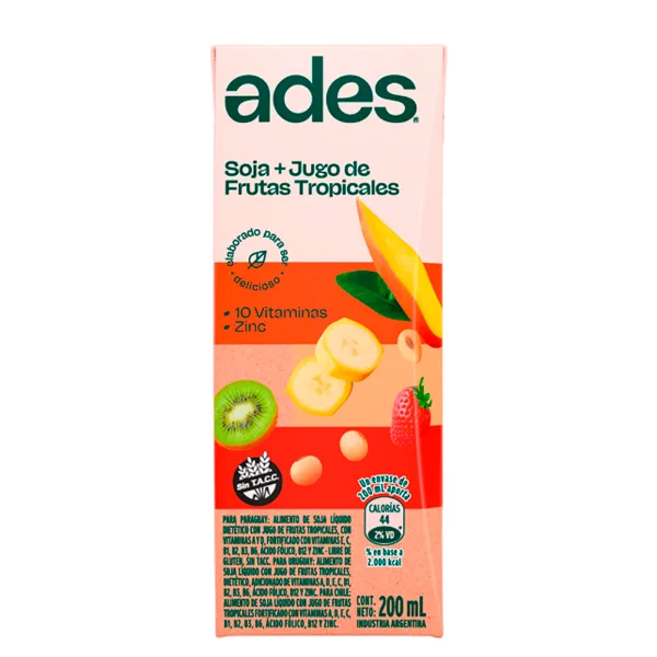 Jugo Ades Frutas Tropicales 200 ml