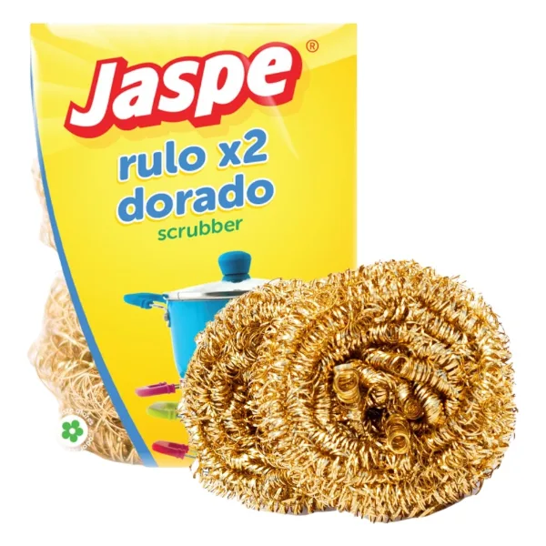 Esponja rulo bronce Jaspe 2 un.