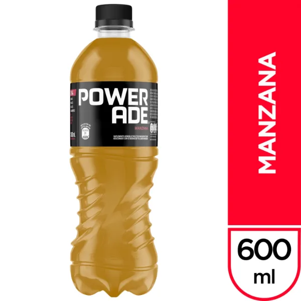 Bebida isotónica Powerade Manzana 600 ml