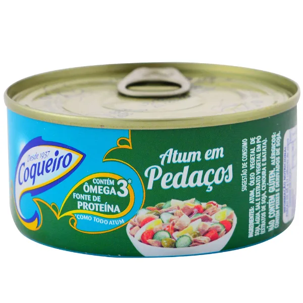 Atún en trozos al aceite Coqueiro 170 g