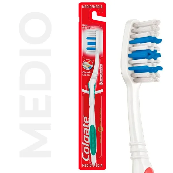 Cepillo Dental Colgate Classic Clean Medio