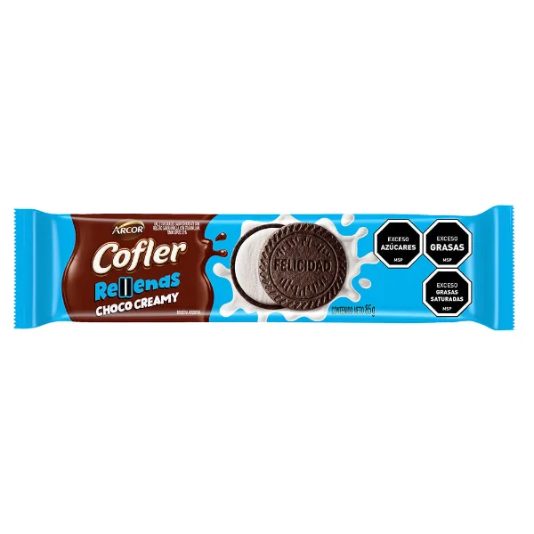 Galletitas Rellenas Cofler Vainilla 85 g